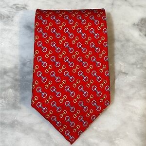 Brooks Brothers Horse Bit Silk Tie Necktie